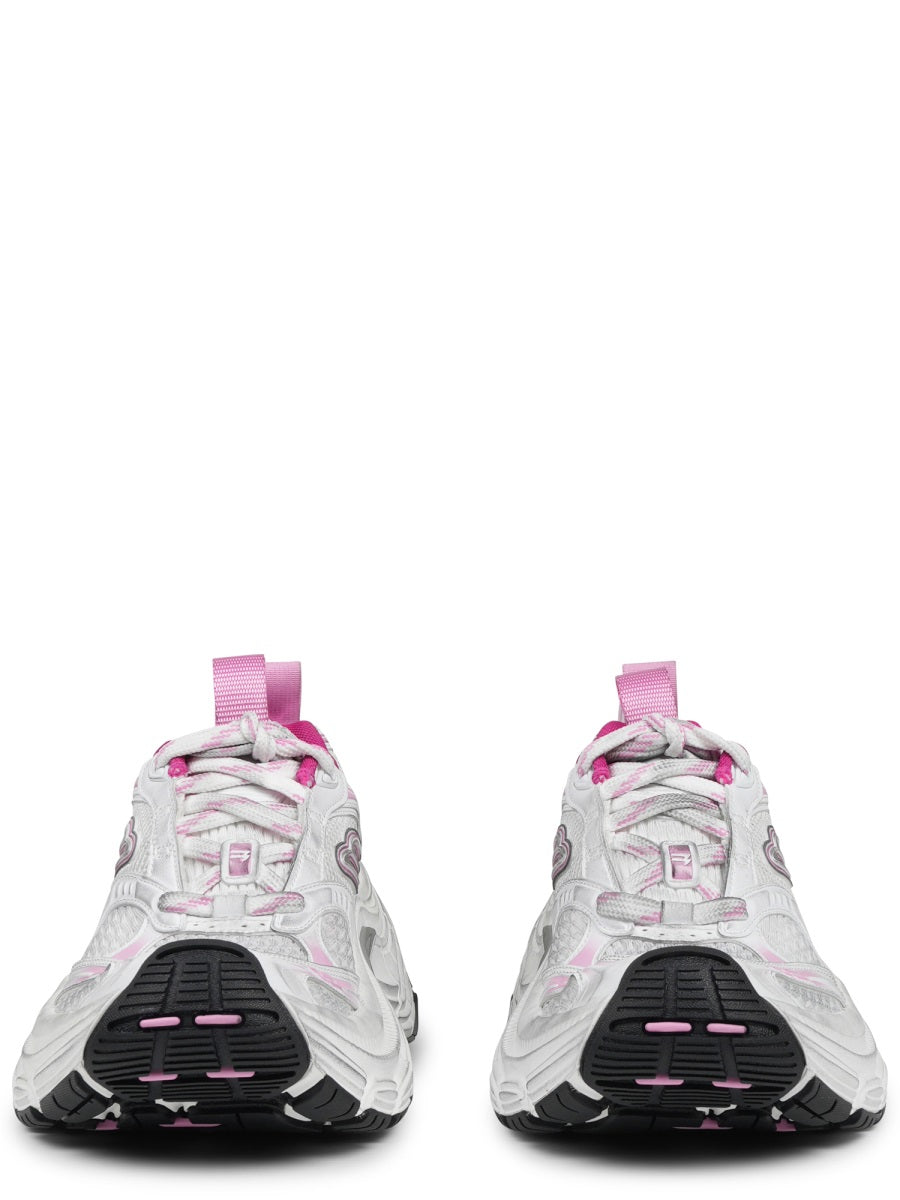 Chunky Sculpted Sole Sneakers With Dynamic Design