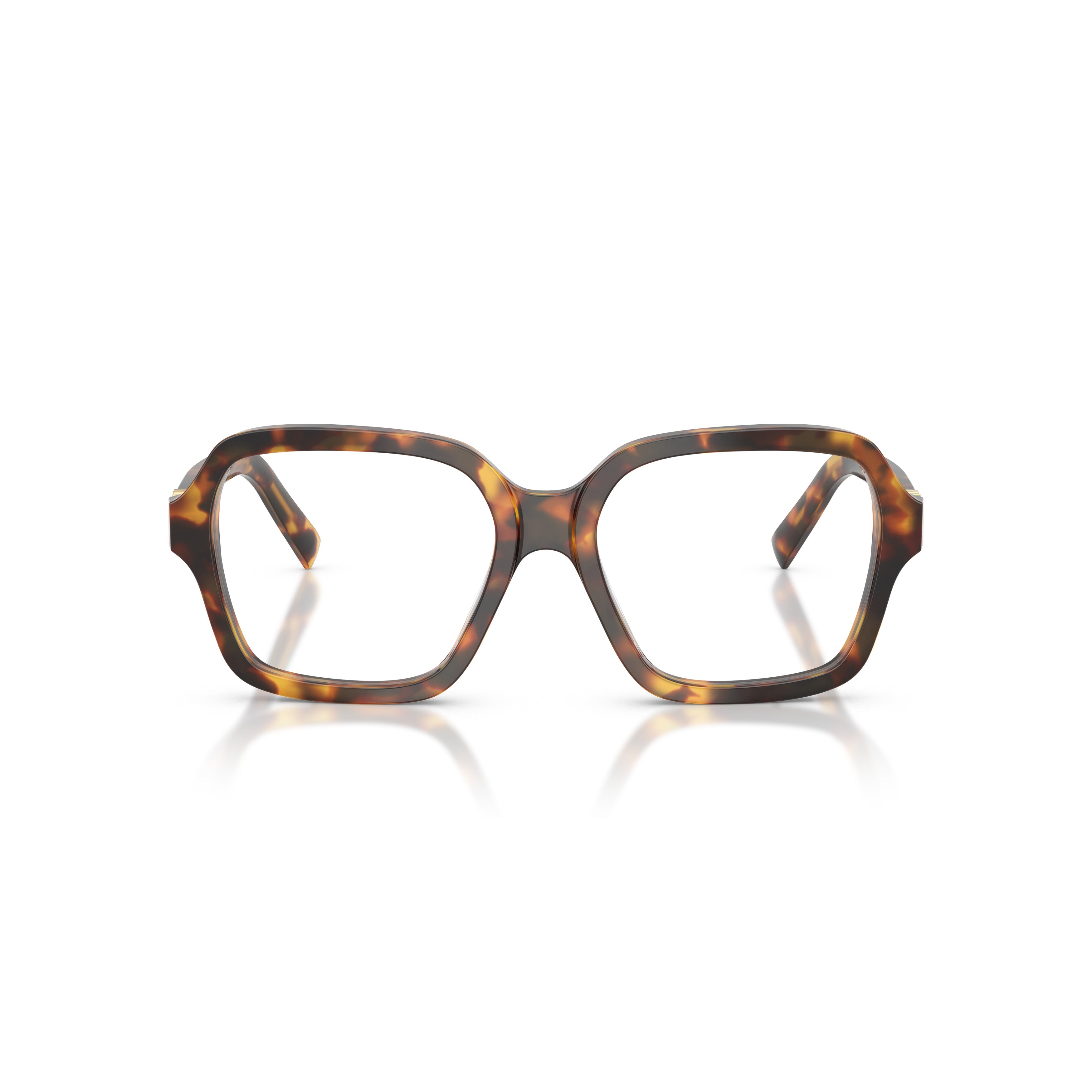 0mu 03yv Oversized Tortoiseshell Square Sunglasses