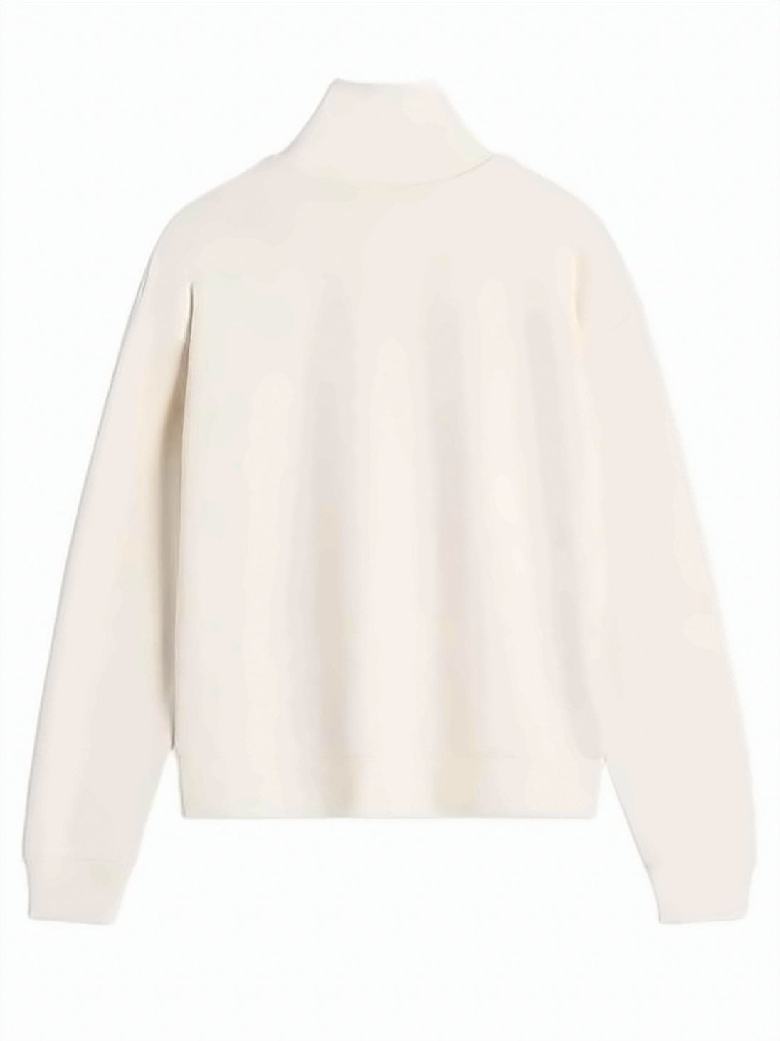 Double Bold Fox Head Half Zip Comfort Sweatshirt