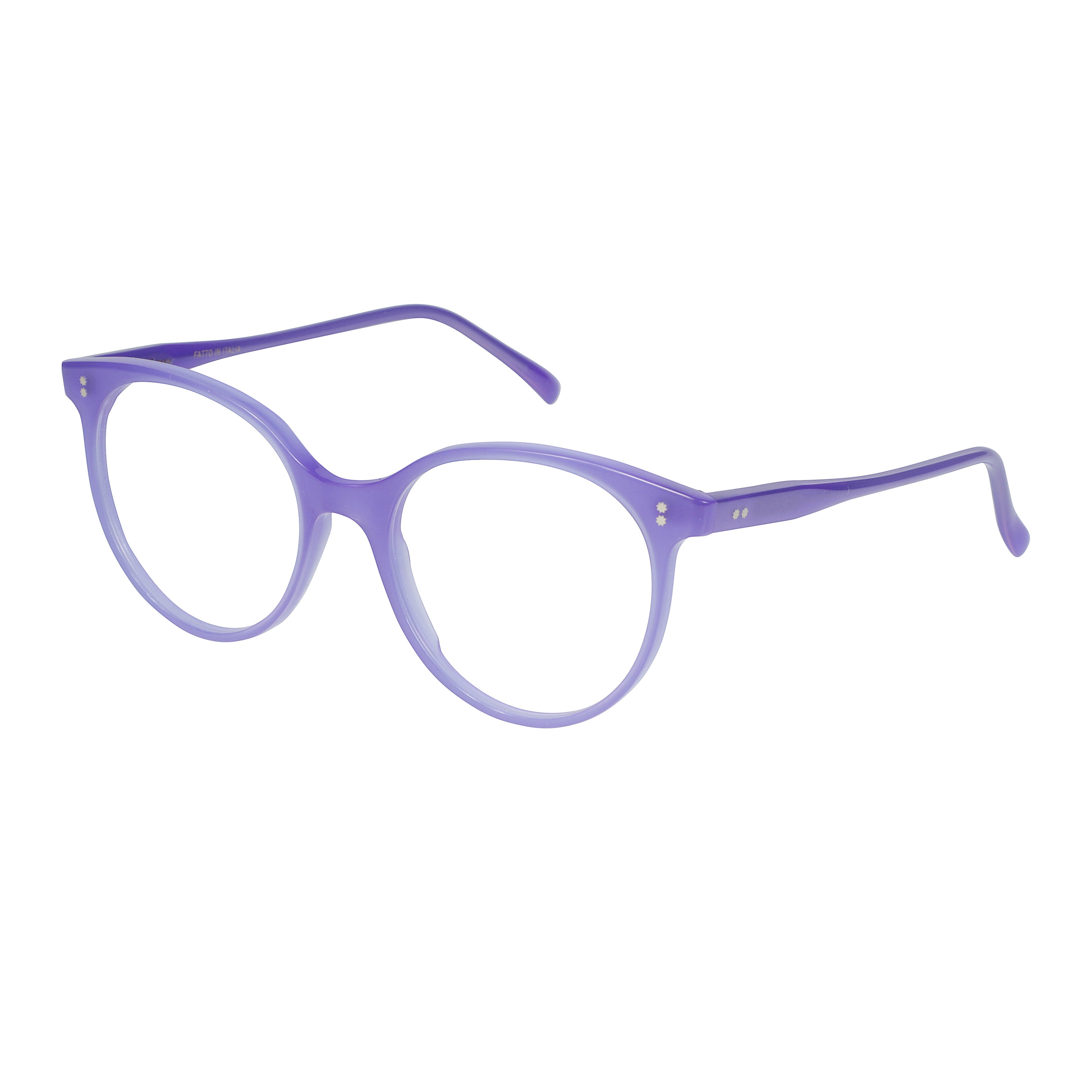 Cynda/N-52 Rounded Gradient Frame Sunglasses with Curved Temples