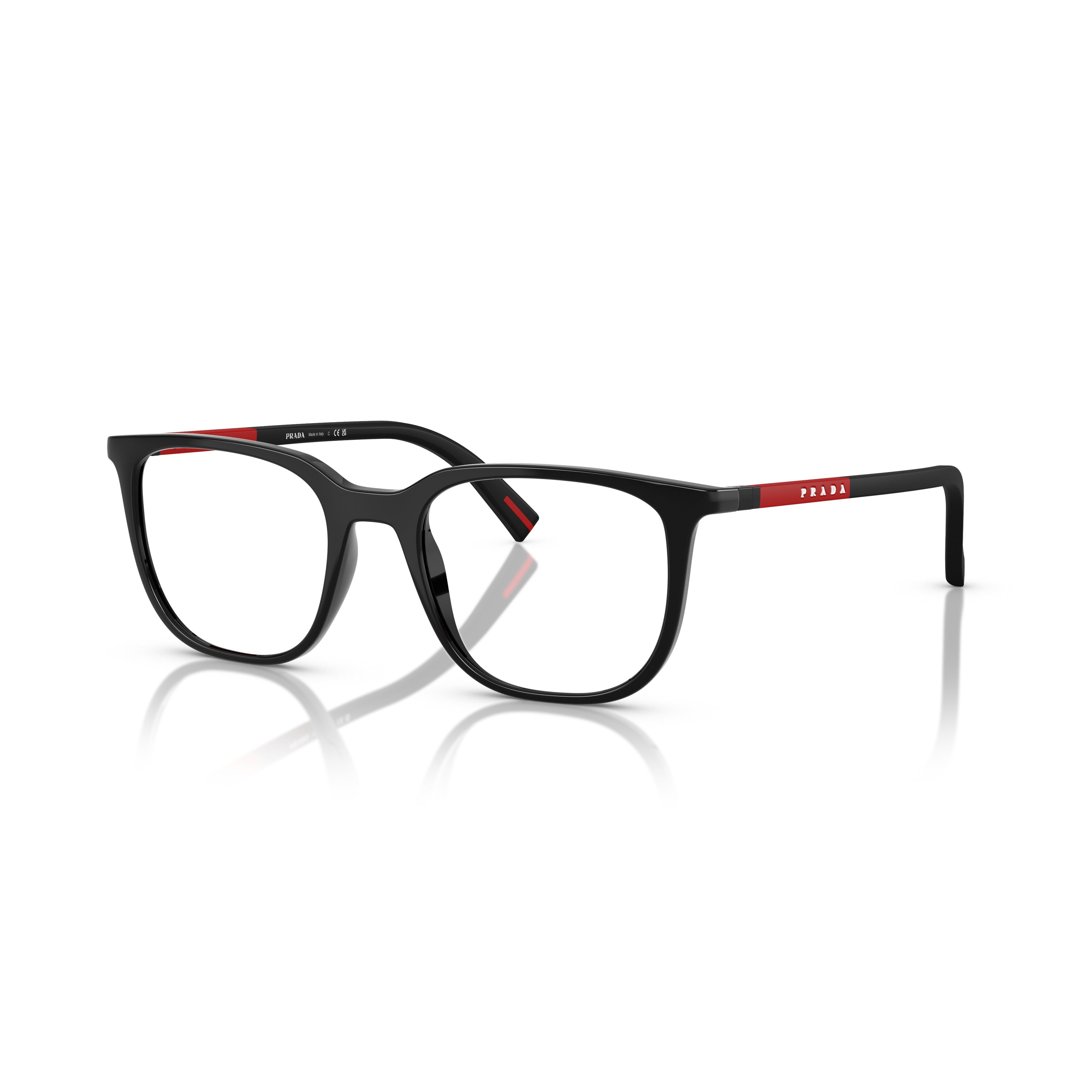 0ps 04rv Rectangular Black Frame Eyeglasses