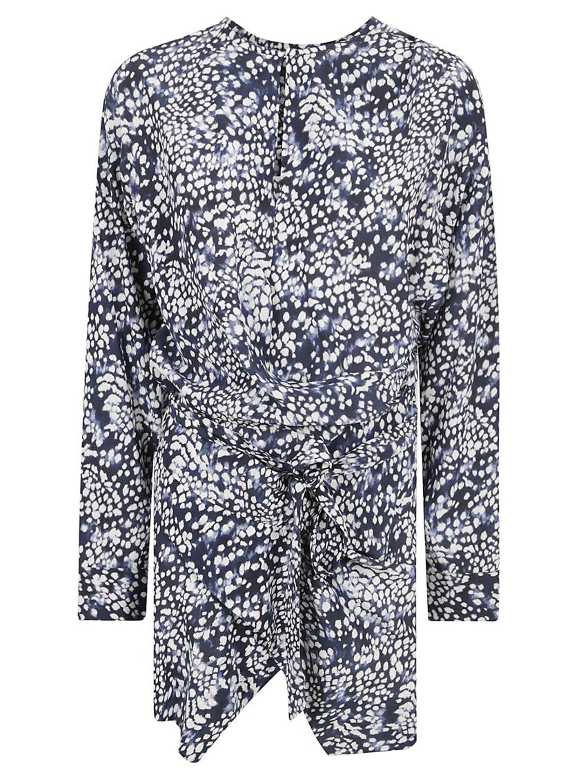 Wrap Dress With Tie Waist