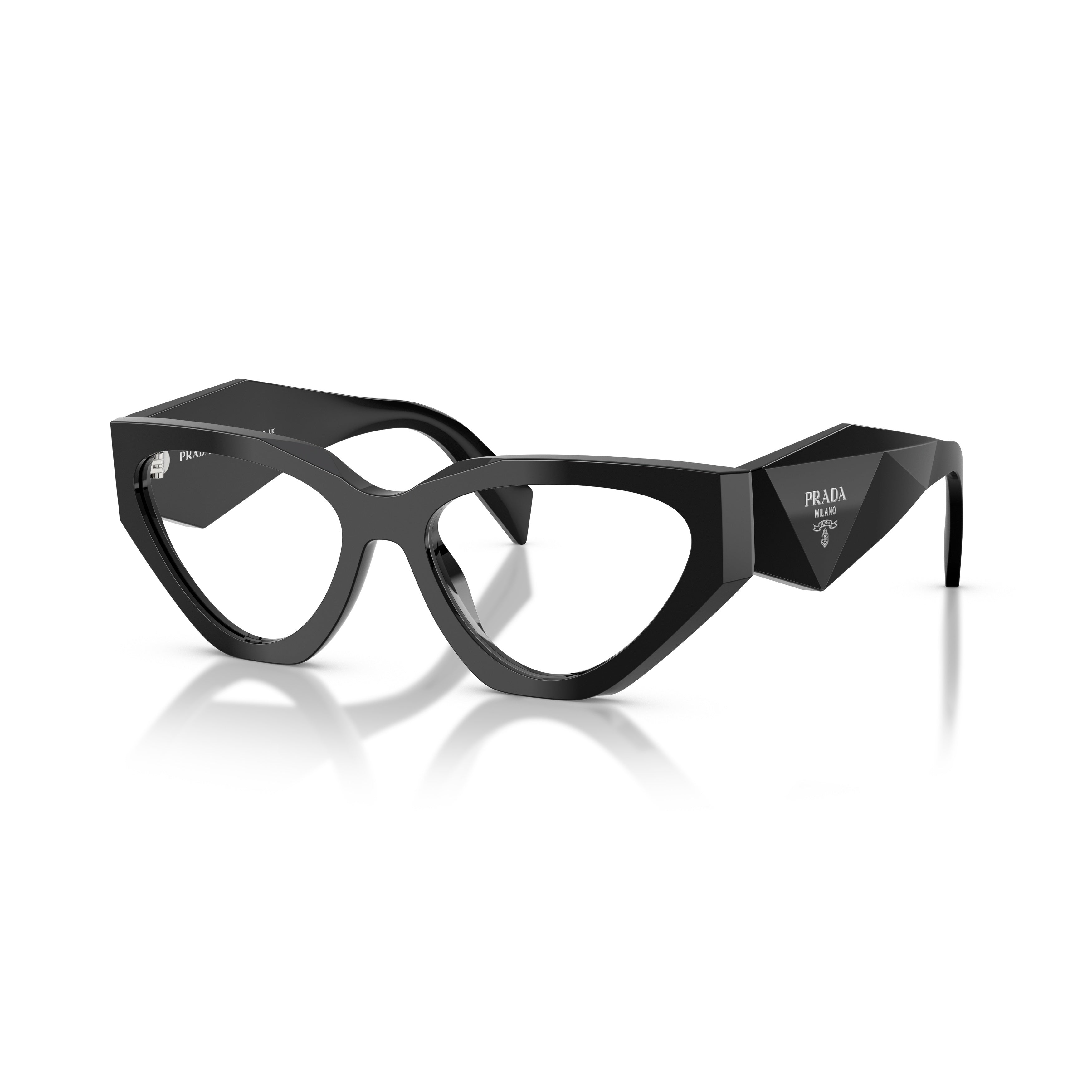 0pr C07v Angular Cat-Eye Sunglasses