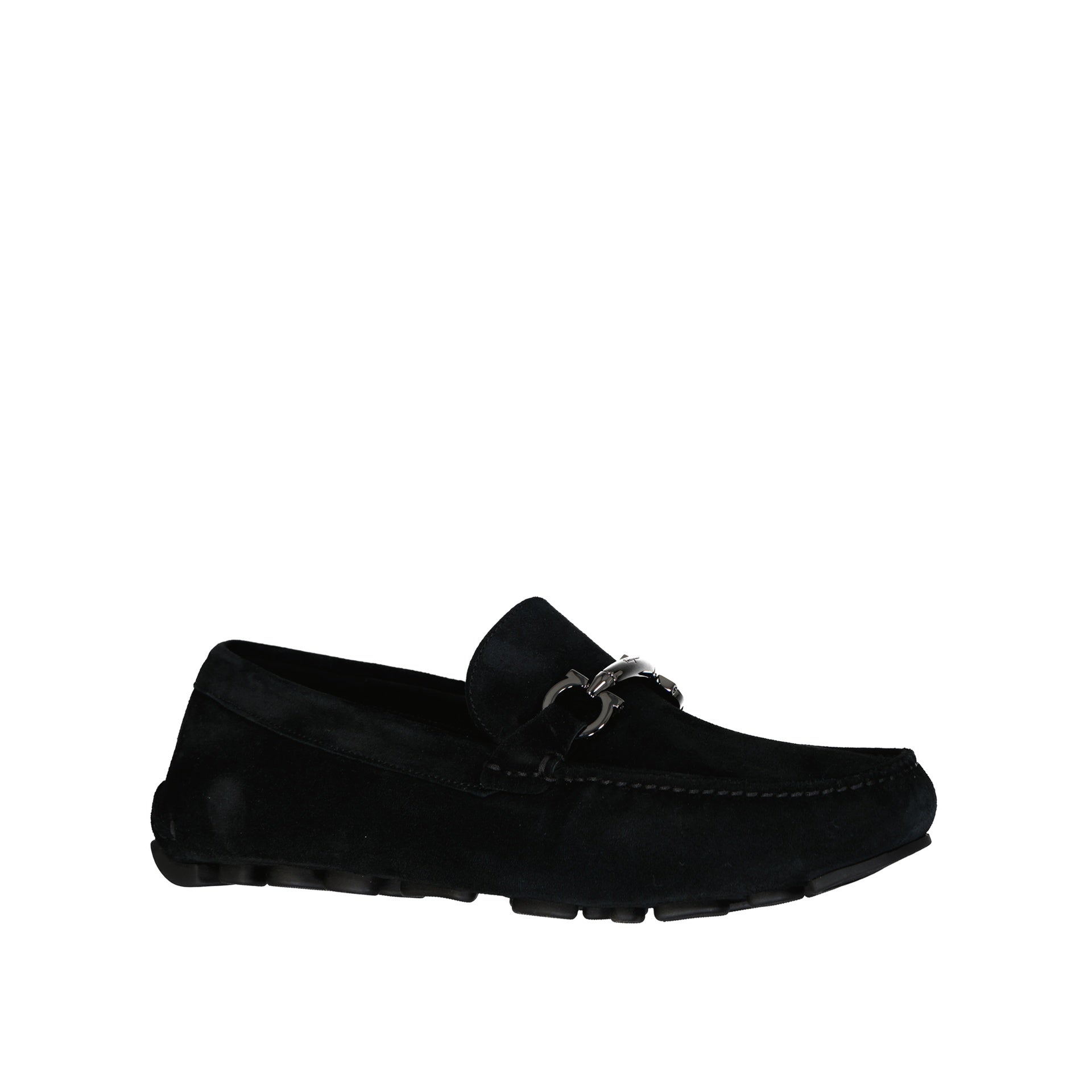 Salamanca Loafers with Rounded Toe and Metallic Bit Detail