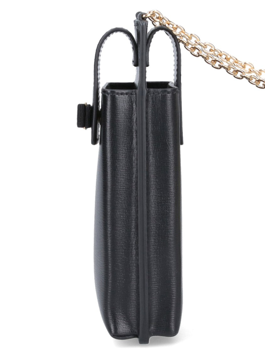 "Vara" Bow Phone Holder – Black