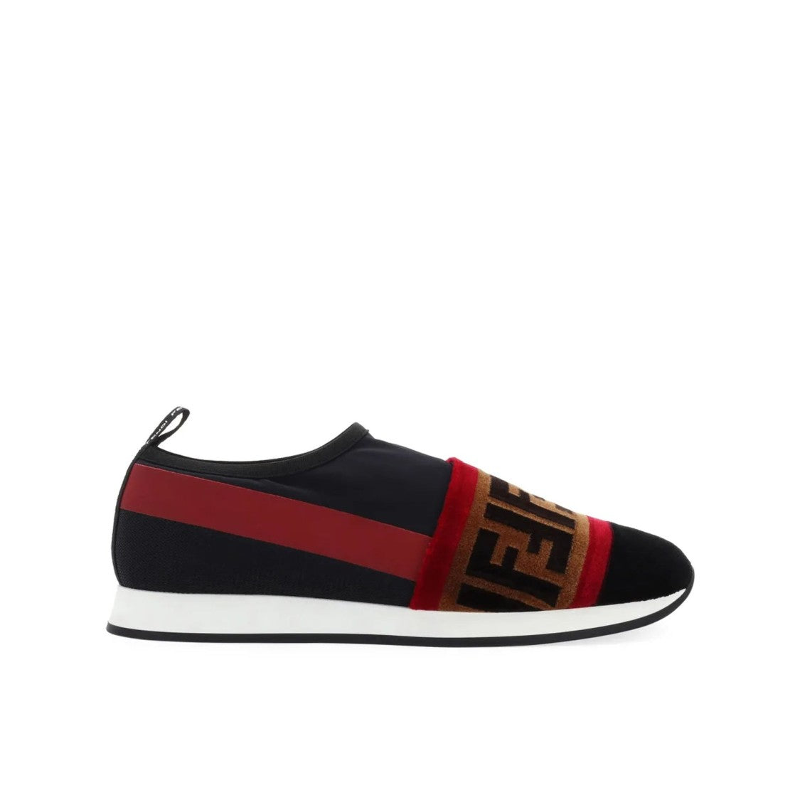 Slip-On Sneakers With Iconic Ff Logo Detail