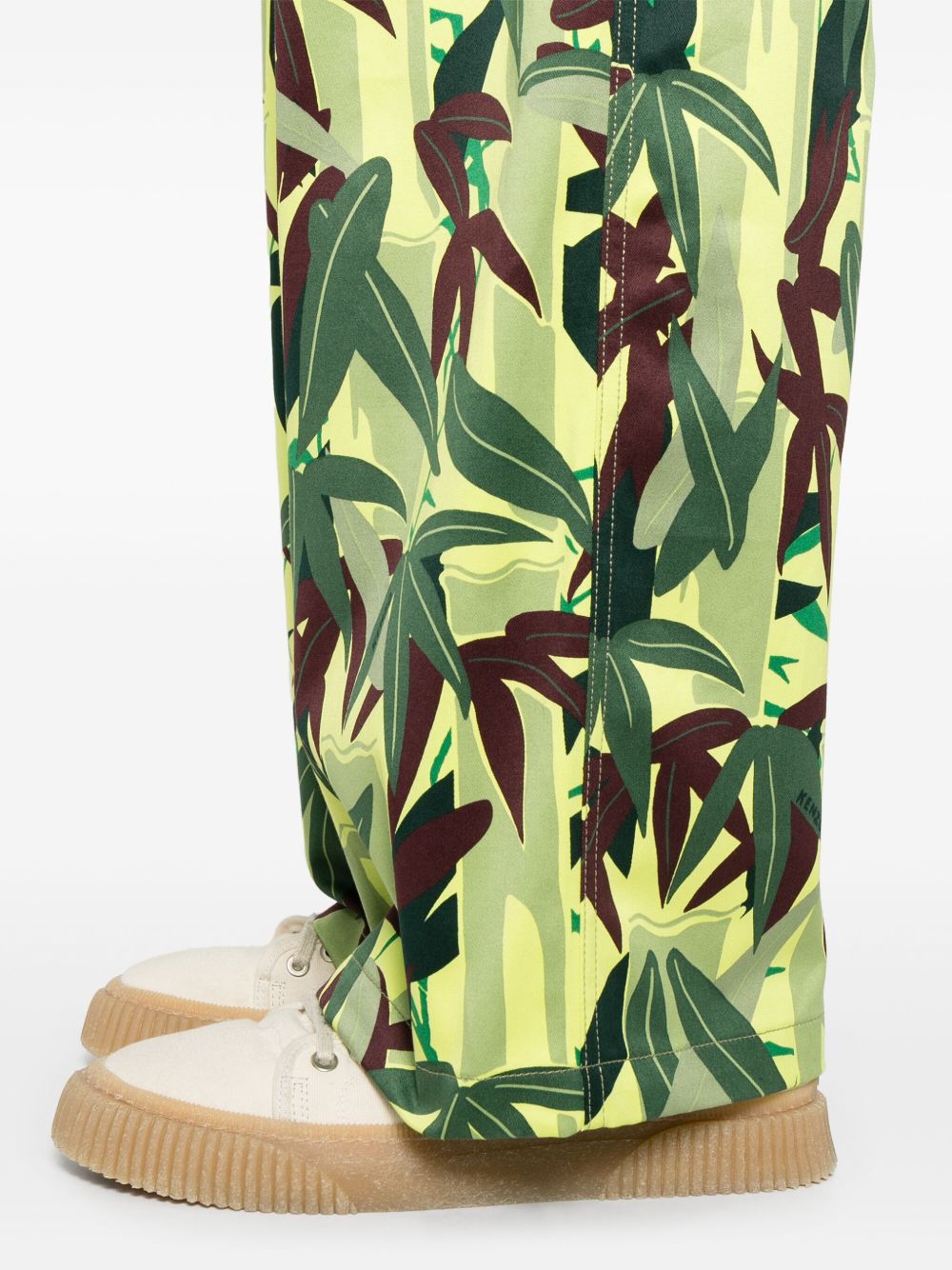 Wide-Leg Trousers with Concealed Fly