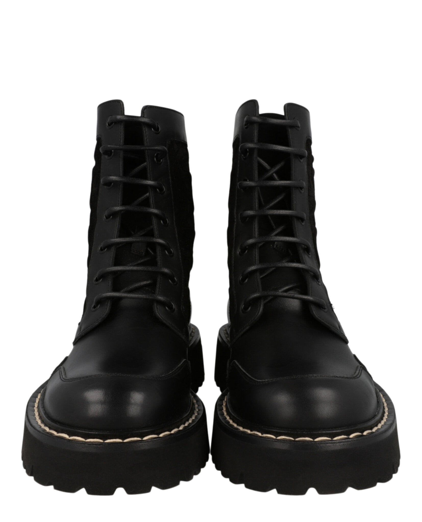 Ankle-Length Combat Boots