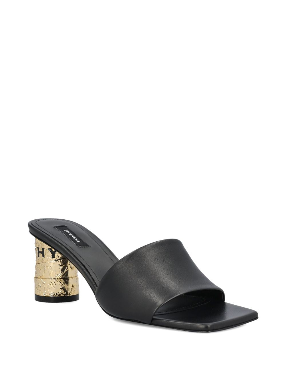 Cylindrical Block Heel Sandals