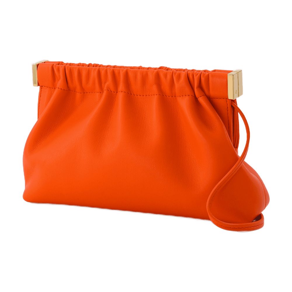Mini Bar Orange Vegan Leather Bag