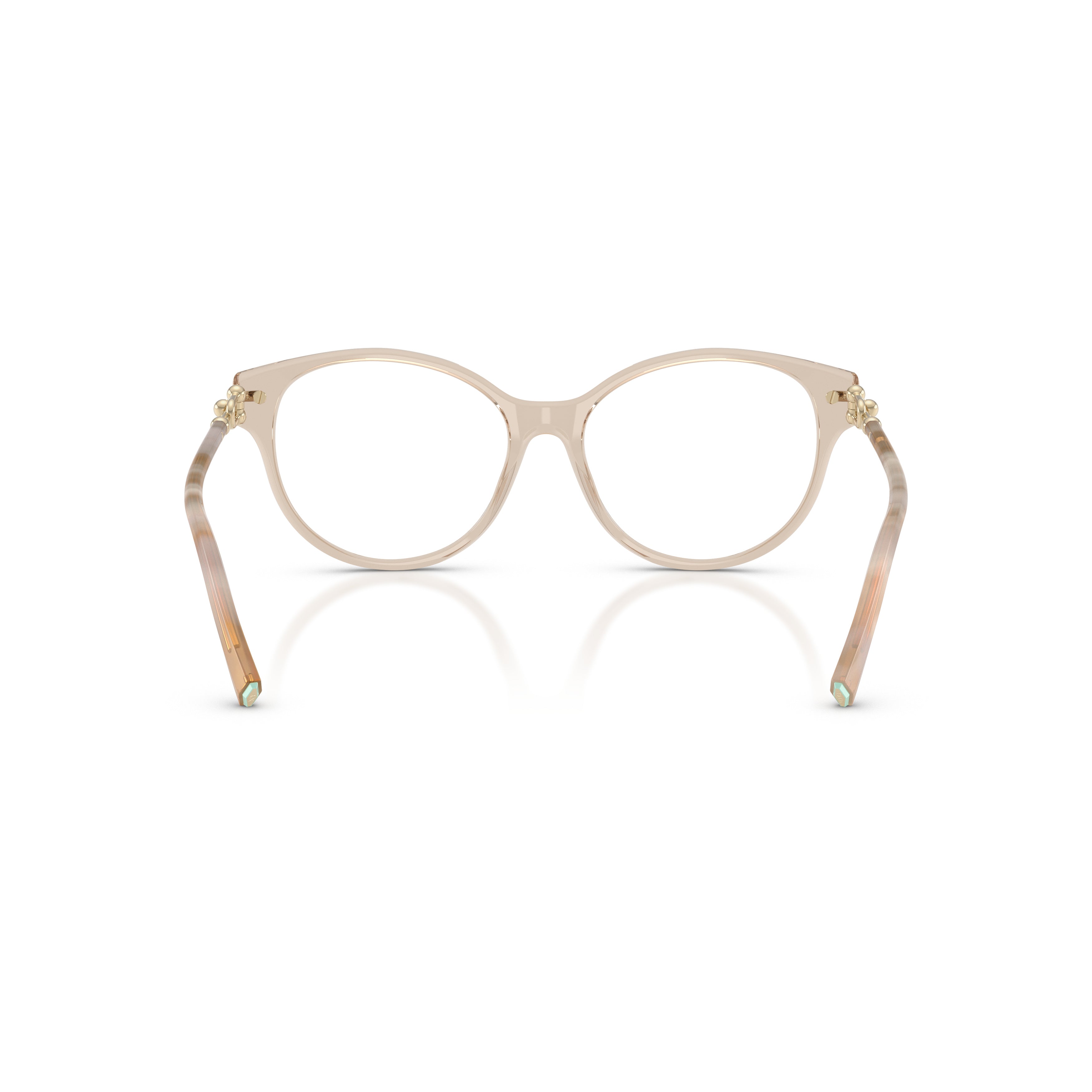 0tf2289 Rounded Translucent Acetate Eyeglasses
