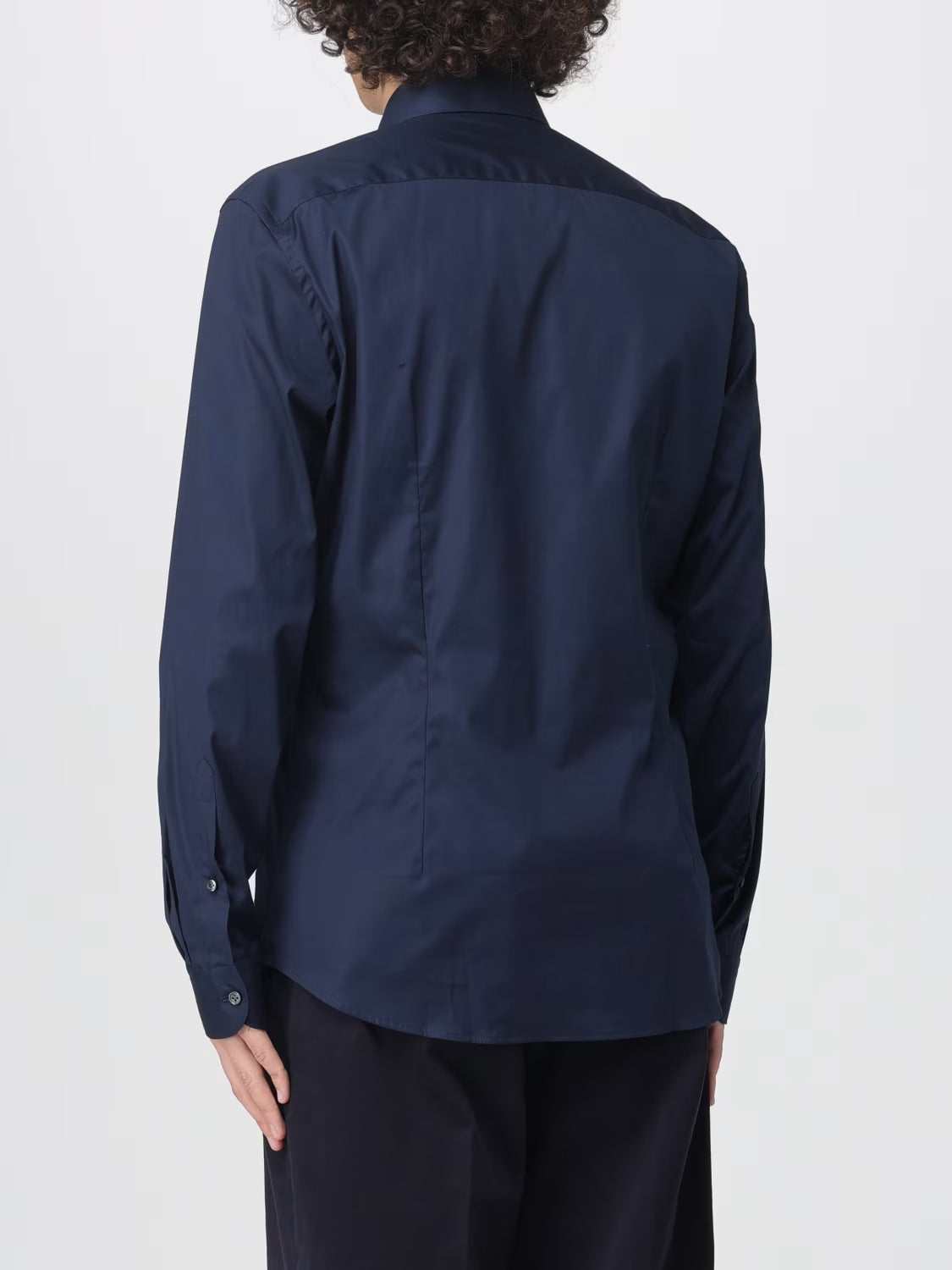 French Collar Stretch Shirt