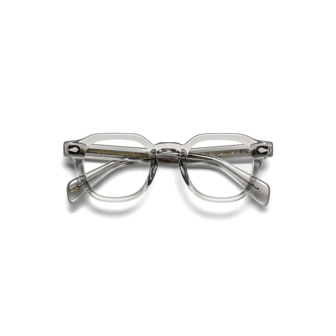 Or-Dol-O Dolt Translucent Smoky Grey Acetate Eyeglasses