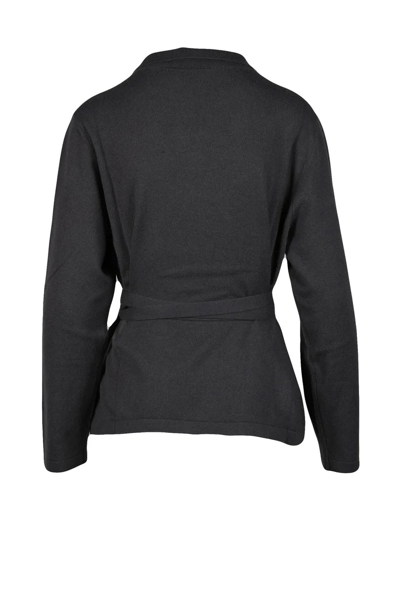 Crossover Knit Wool Silk Cashmere - Brown