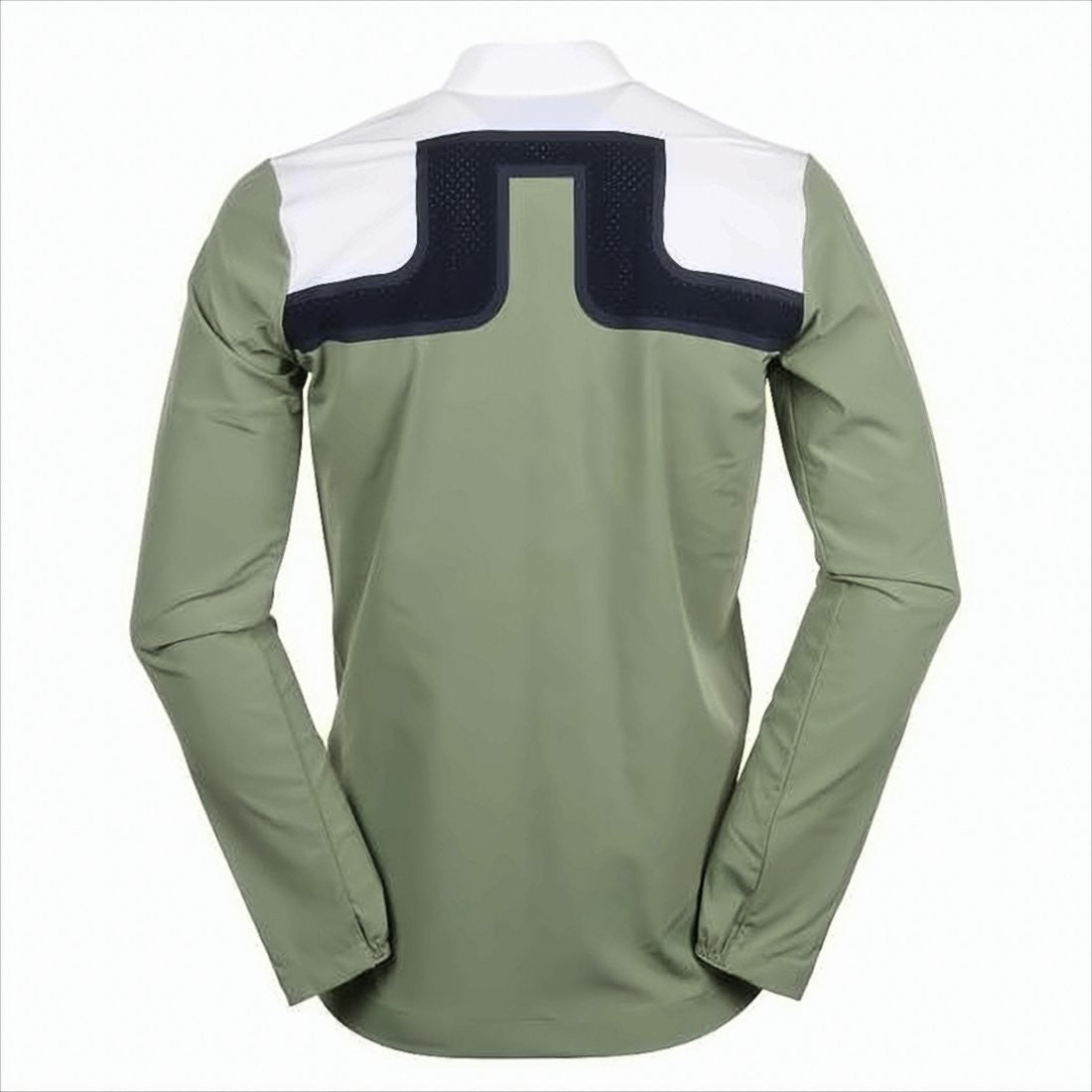 Two-Tone Modern Jacket with Mesh Back Detail