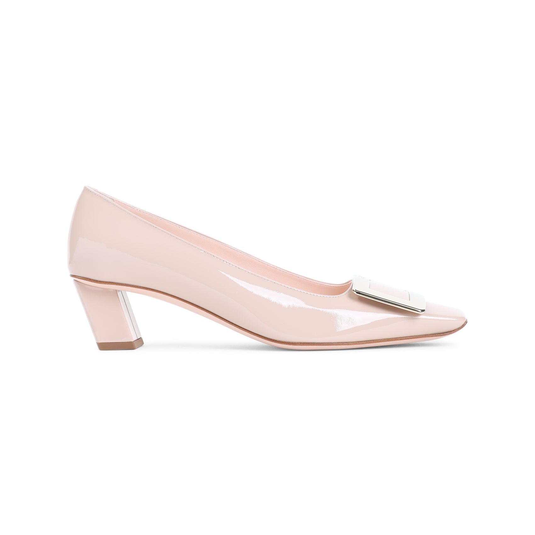 Nude Calf Leather Pumps