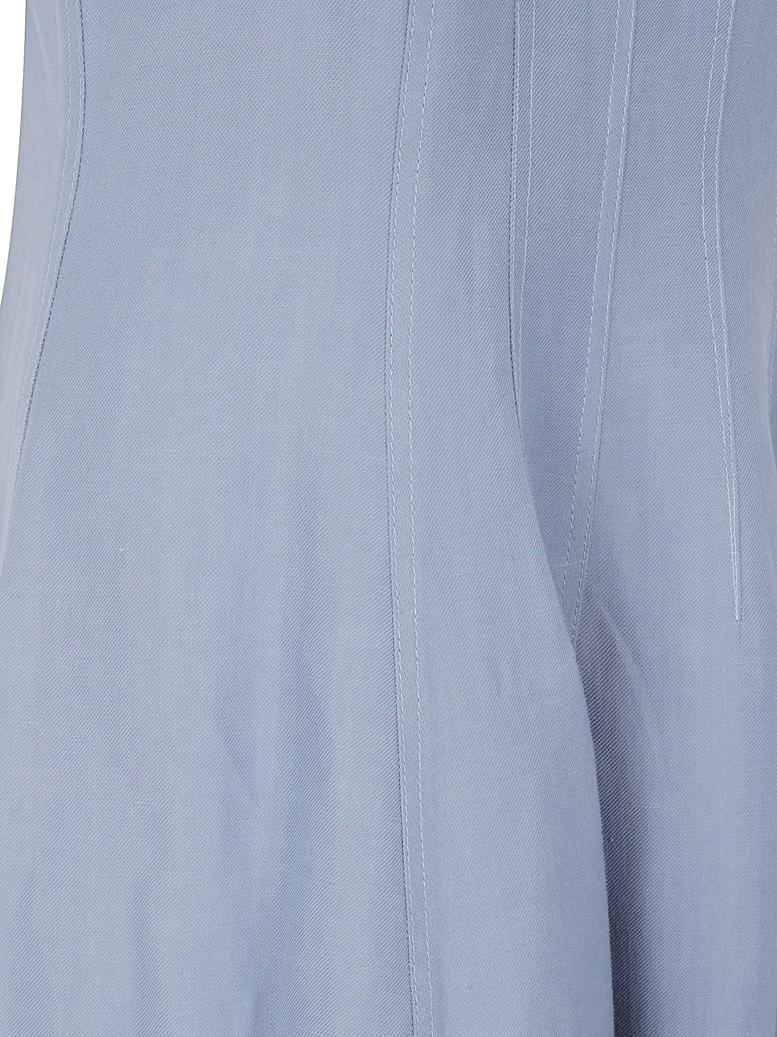 Sleeveless Fitted Midi Dress