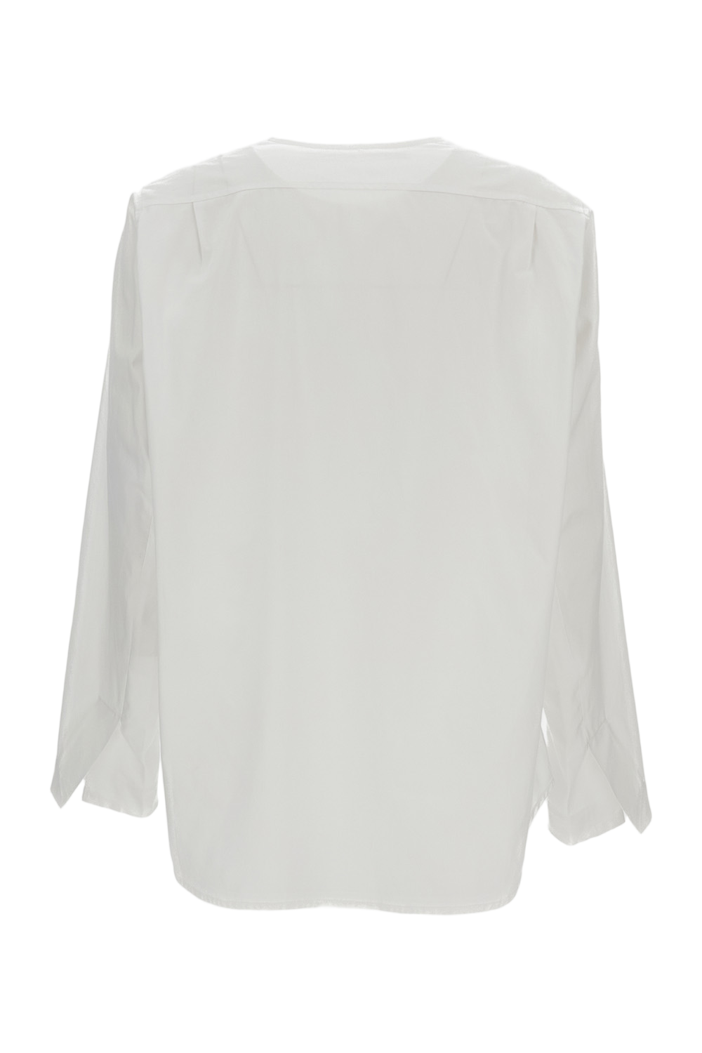 White Long Sleeve Cotton Shirt