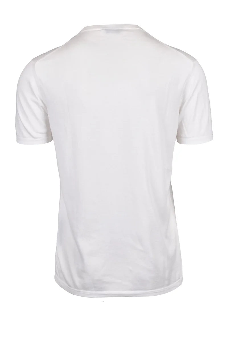 Cotton Crewneck Top - White