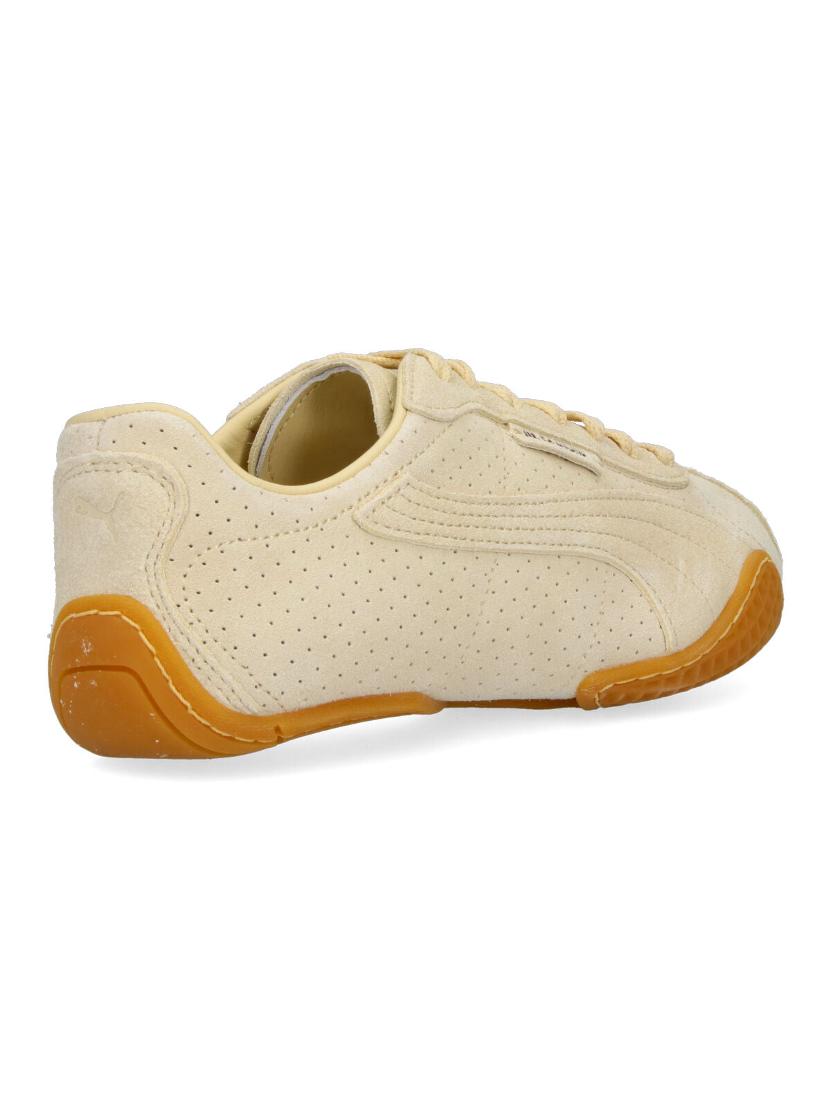 Beige K-Street Perforated Leather Sneakers