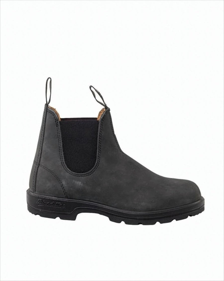 Ankle Boots with Smooth Leather Upper