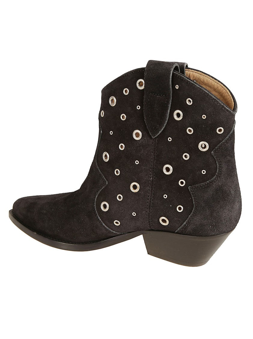 Ankle Boots With Pointed Toe