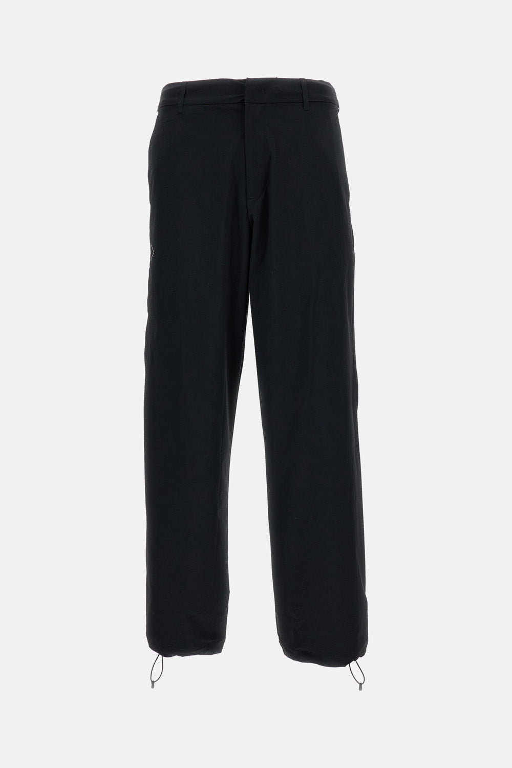 Off-Race Tech Black Nylon Shorts