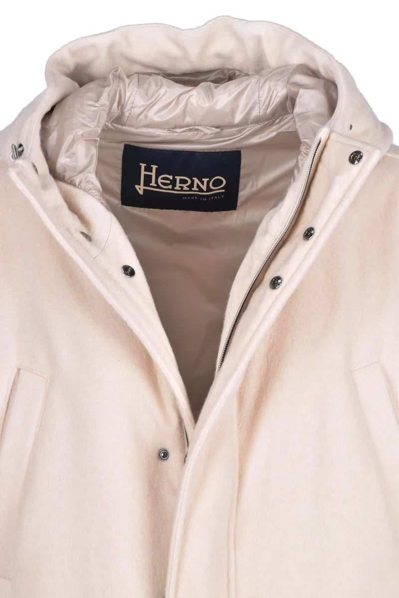 Cashmere Overcoat and Hood