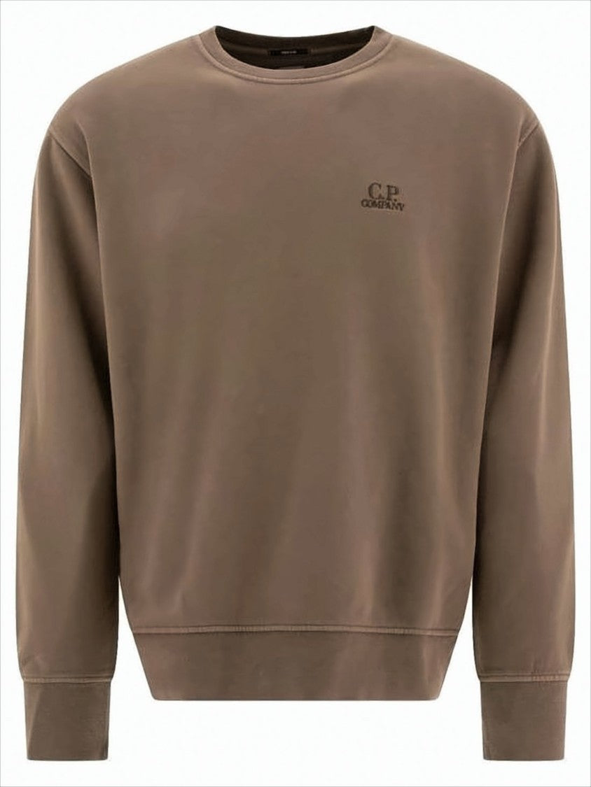 Relaxed Fit Cotton Sweatshirt With Subtle Logo