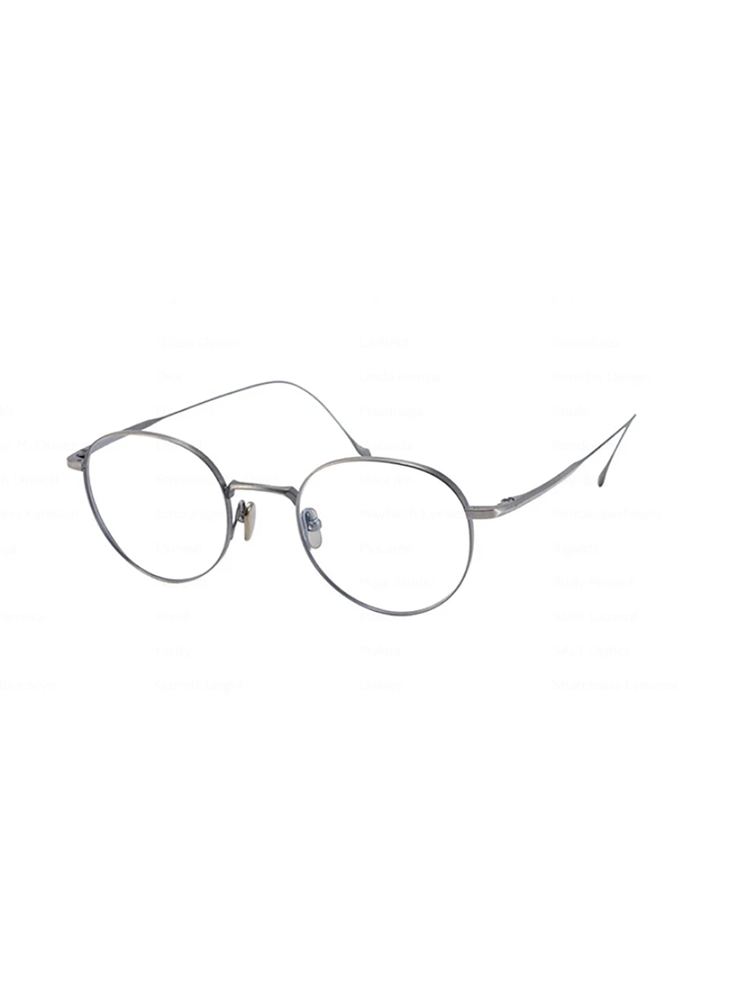 Titanium Optical Frame with Metallic Finish