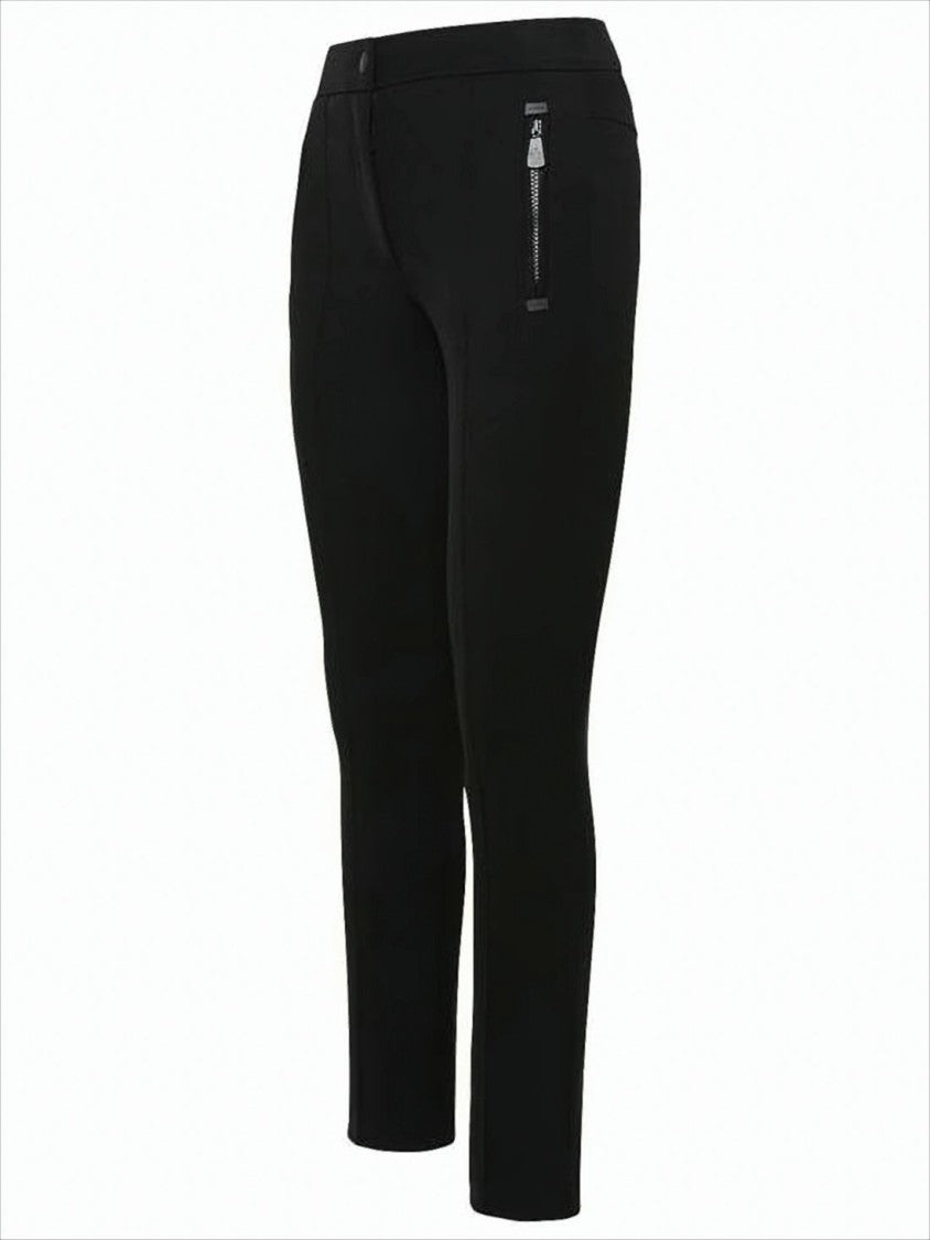 Tailored Black Slim-Fit Pants