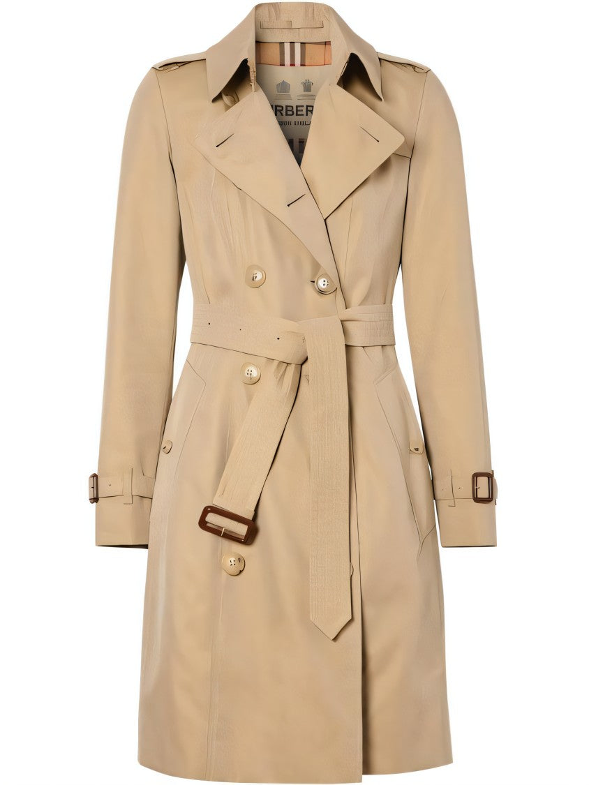 Trench Coat with Tailored Silhouette