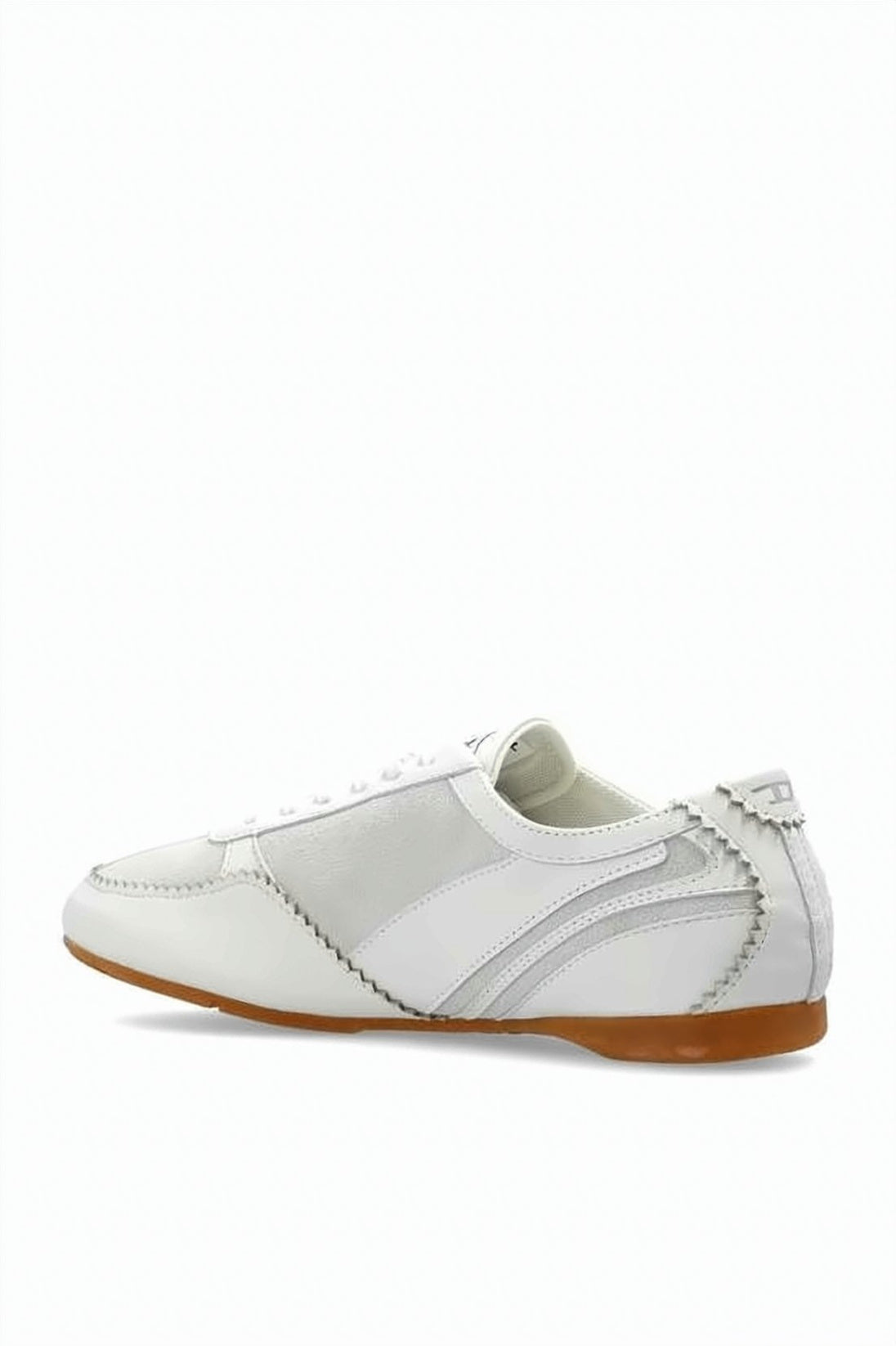 Black Lambskin Smooth Suede Leather Sneakers