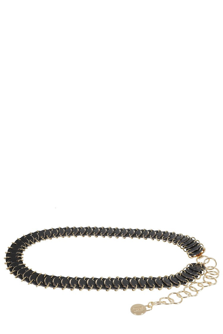 Disco-Inspired Gold Belt