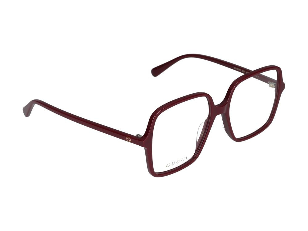 Eyeglasses Gucci GG1003O 005 burgundy burgundy transparent 53/16/140