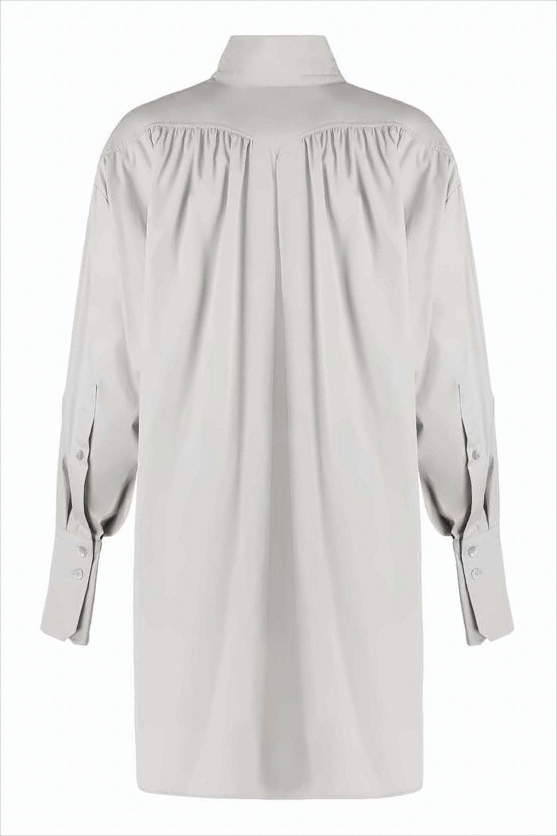 High Collar Mini Dress