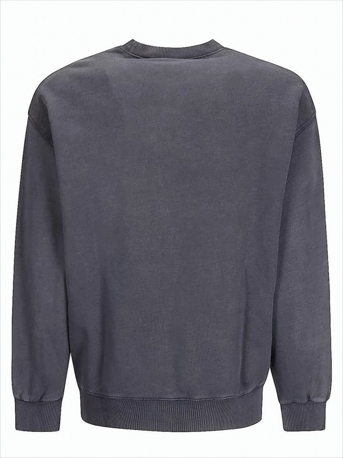 Long-Sleeve Sweatshirt with Ribbed Cuffs