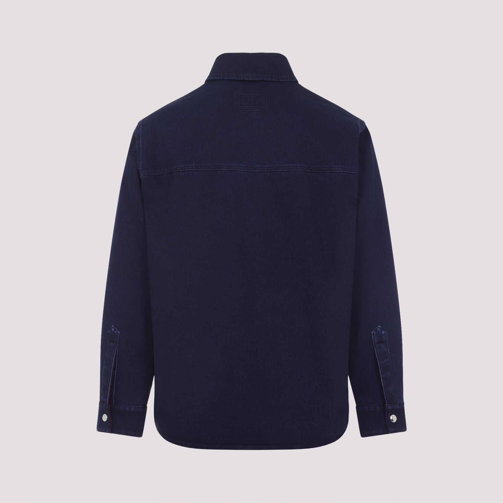 Button-Down Casual Shirt With Structured Collar