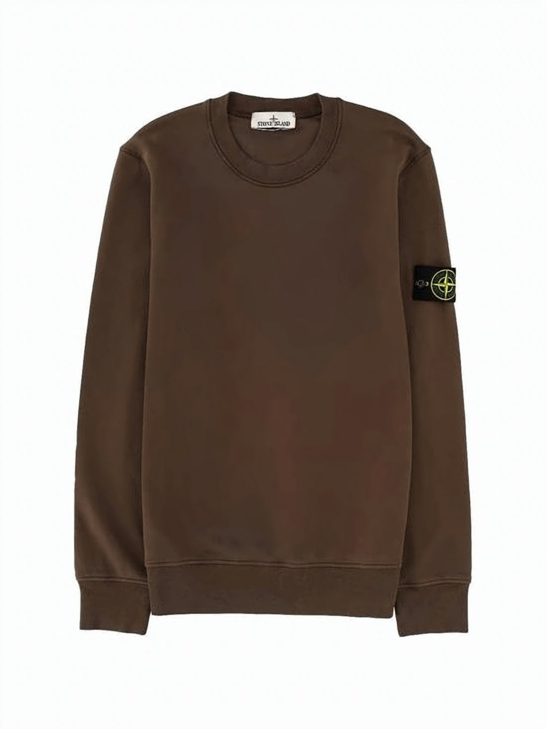 Organic Cotton Fleece Regular Fit Crewneck Sweatshirt