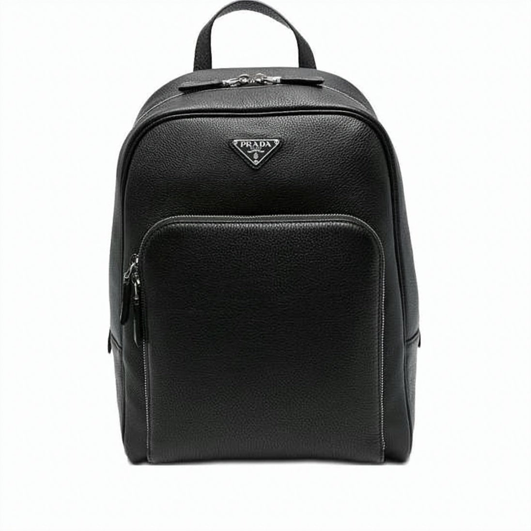 Structured Textured Calf Leather Backpack
