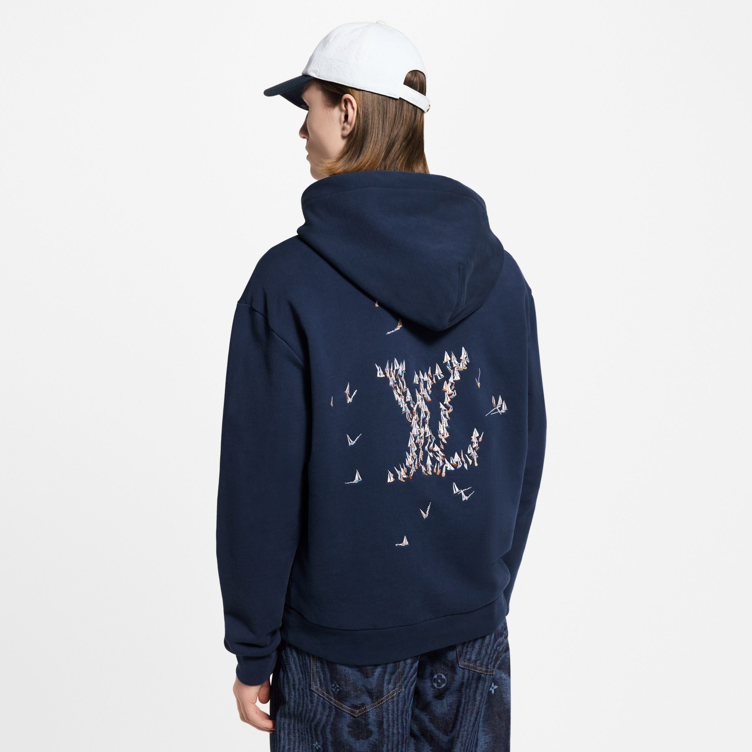 LV Regatta Embroidered Hoodie