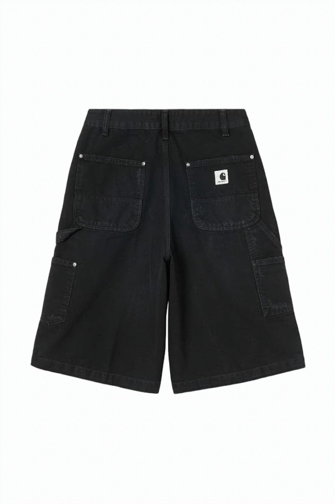 Multi-Pocket Relaxed Fit Shorts With Riveted Detail