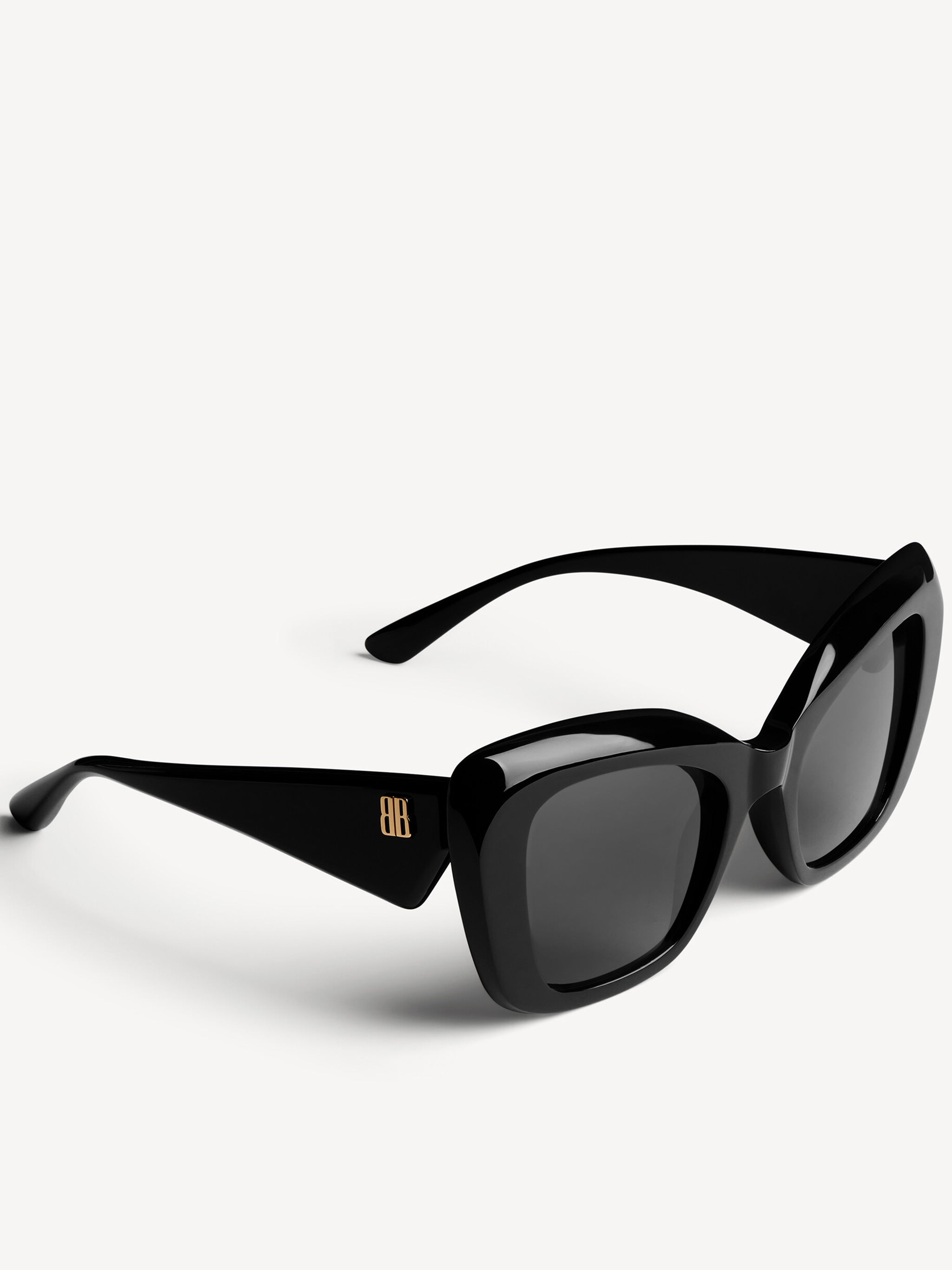 Black Diva Butterfly Oversized Sunglasses