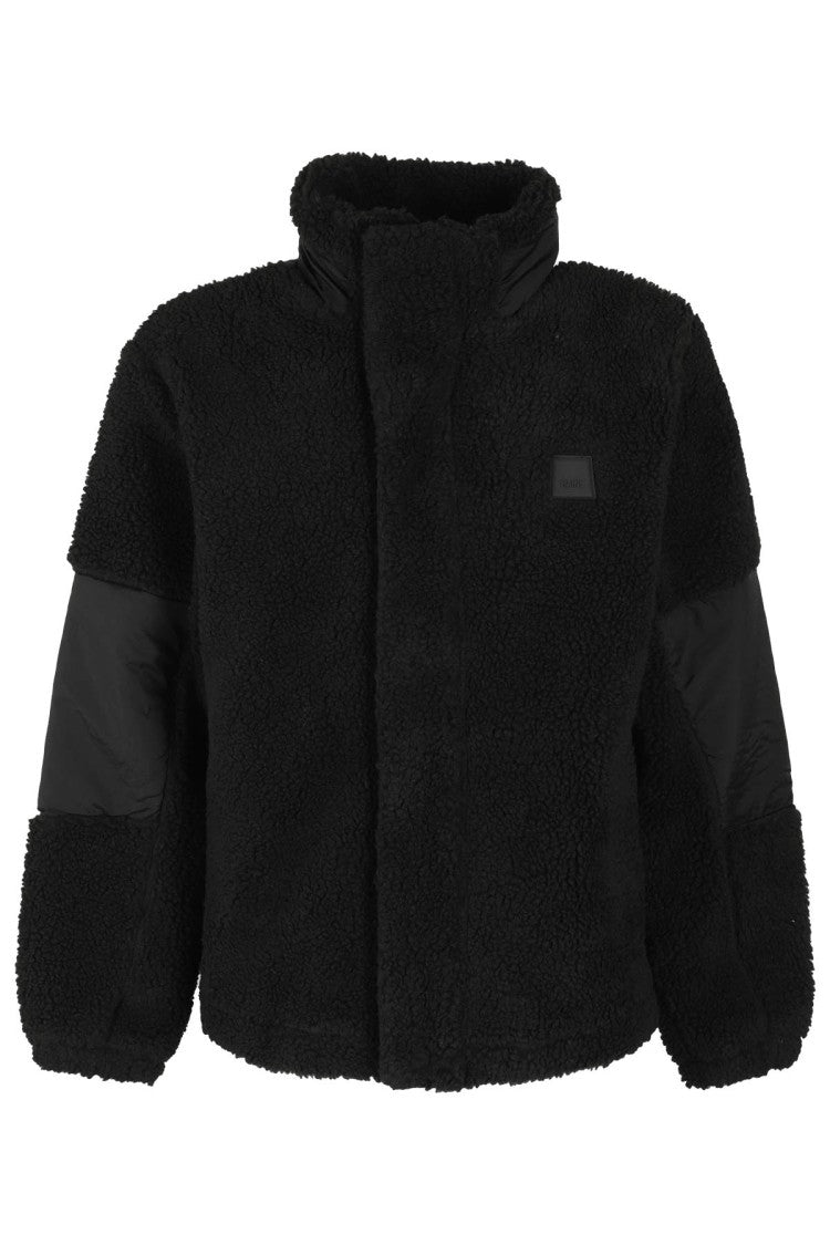 Rains Kofu Fleece Jacket In Black
