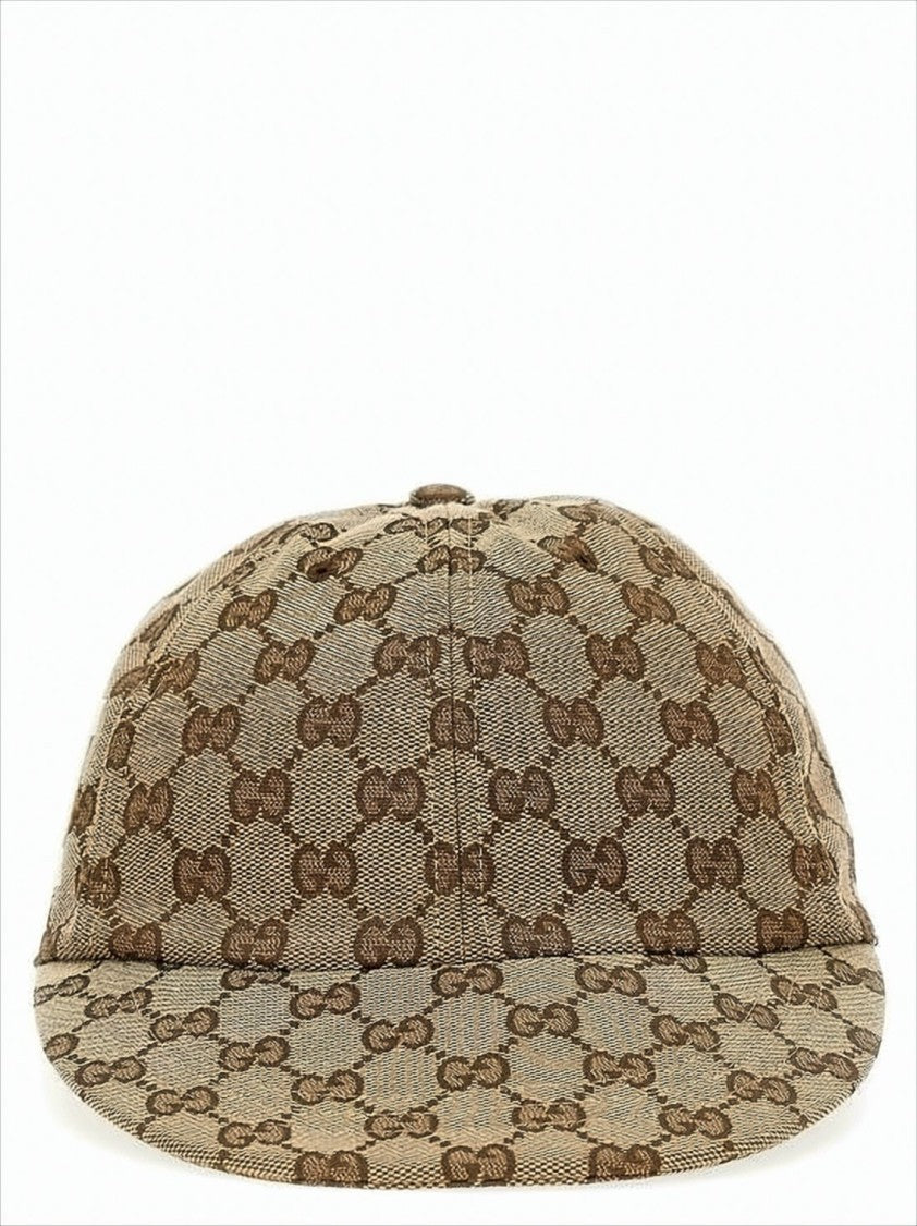 Structured Monogram Cap with Bold Branding