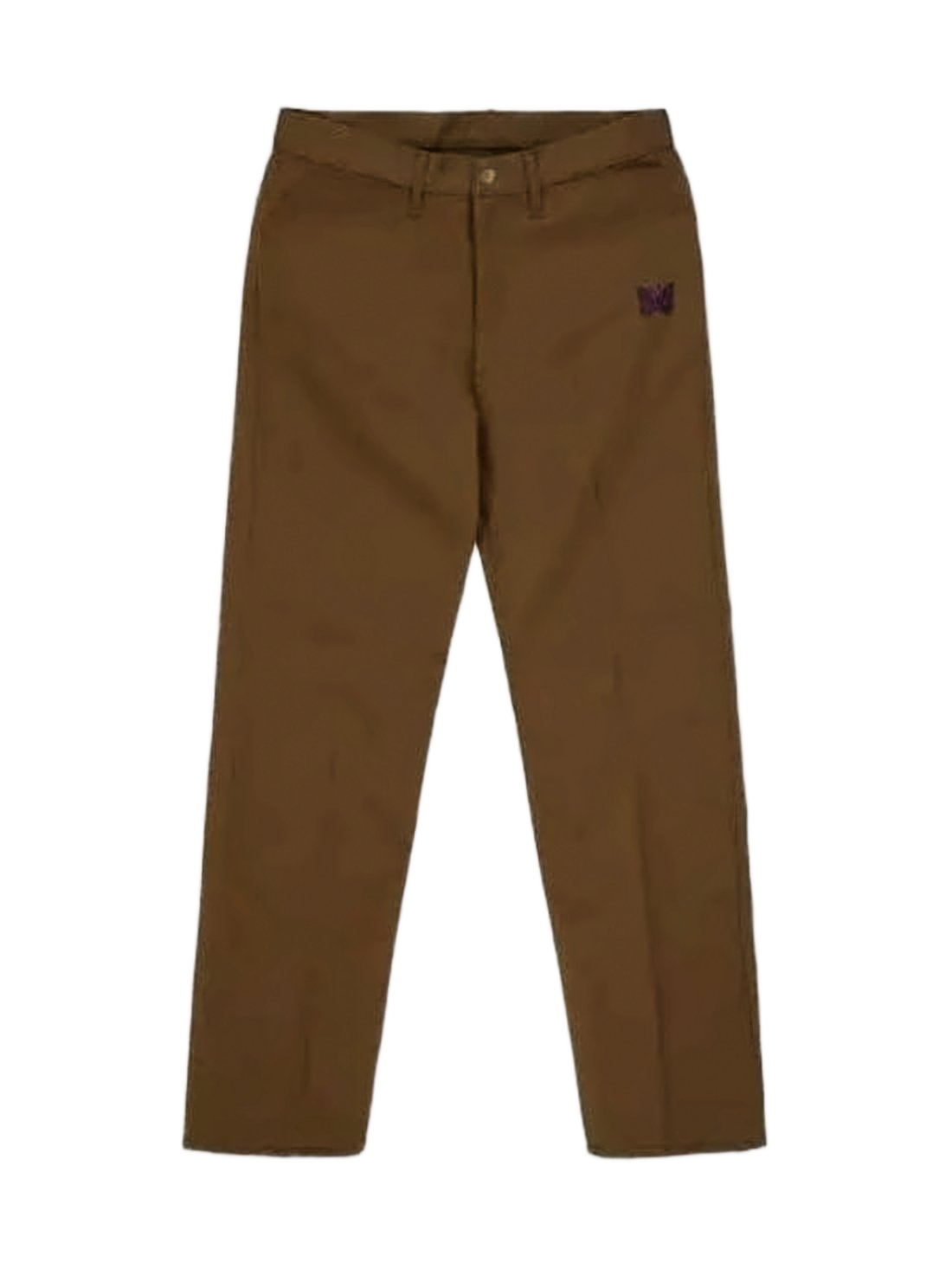 Tailored Fit Chinos With Embroidered Detail