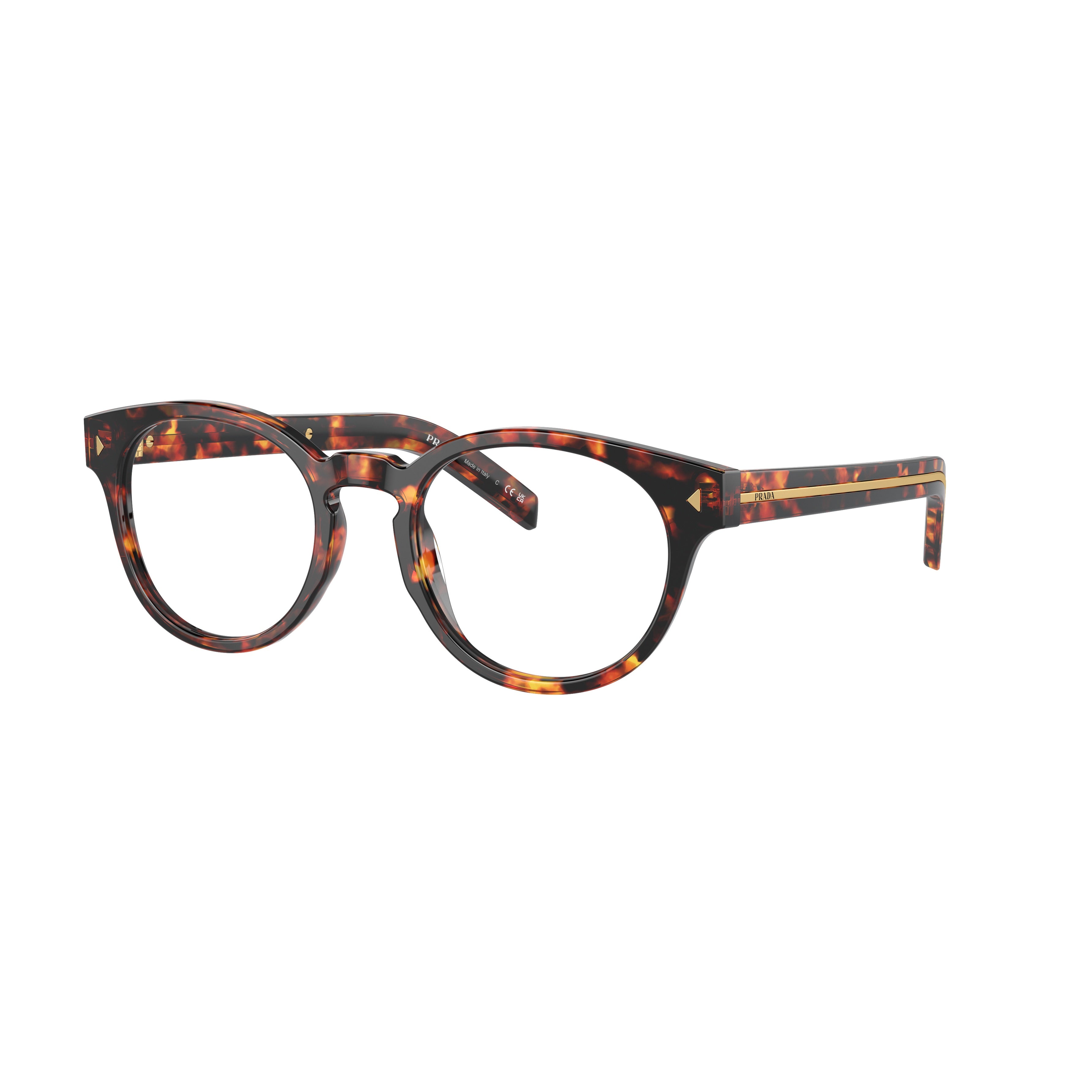 0pr A14v Round Acetate Eyeglasses
