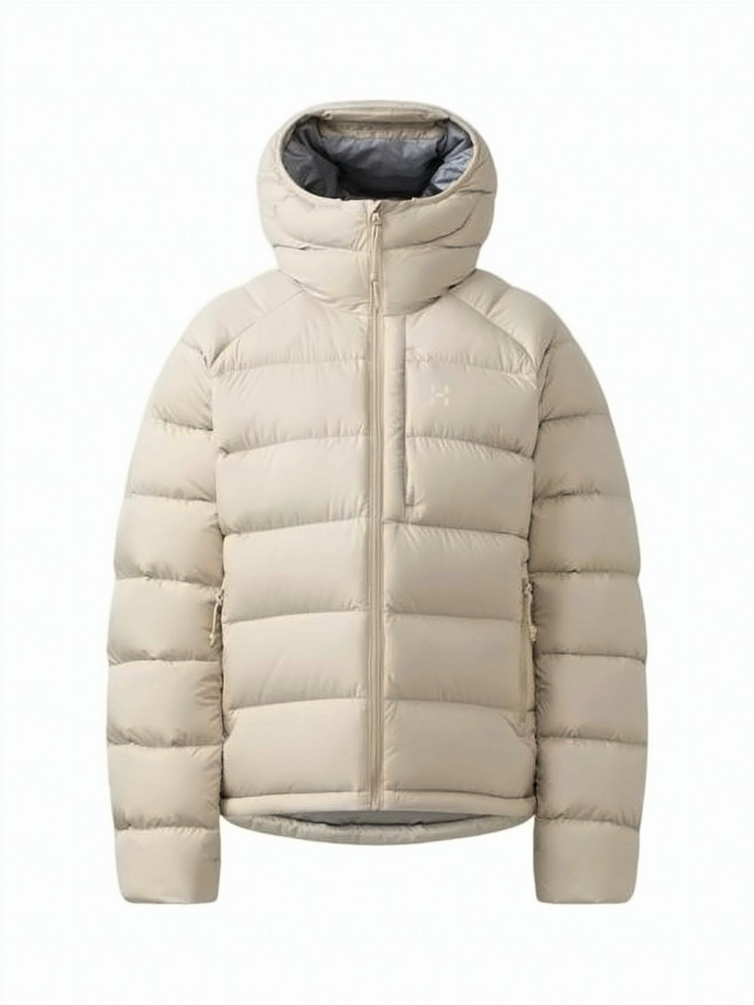 Short Padded Jacket with High Collar