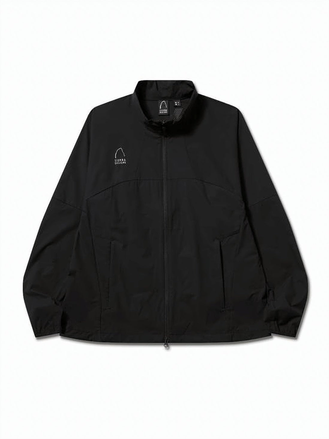 Black Jacket with Stand Collar