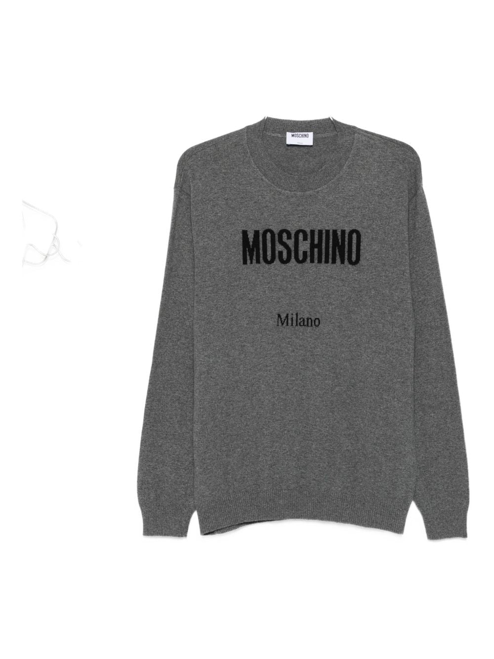 Logo Print Grey Sweatshirt